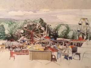 fair carnival ferris wheel William Lonsdale
