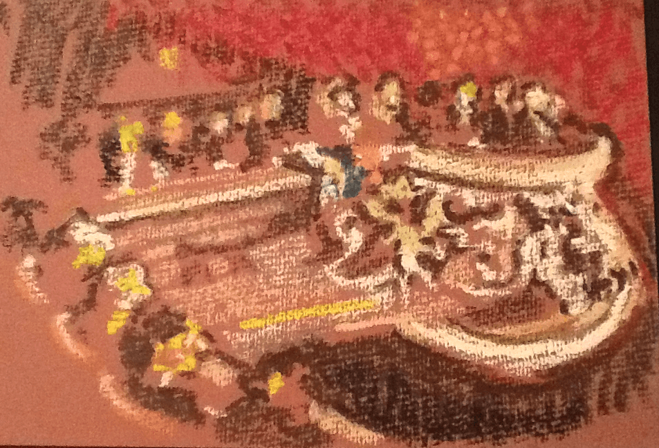 Hippodrome Theatre Pastel Drawing William Lonsdale Artist