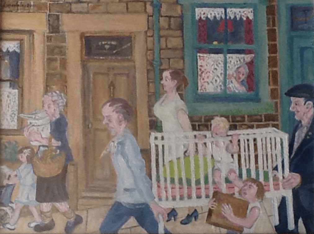 William Lonsdale Artist Oil Painting Flitting3