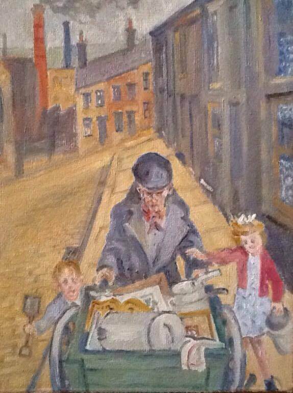 William Lonsdale Artist Oil Painting Flitting5