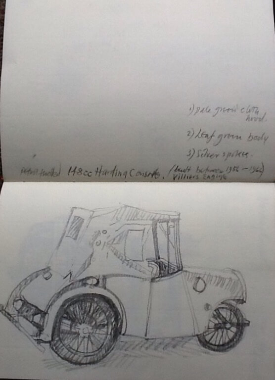 Pencil Drawing William Lonsdale Harding Consort