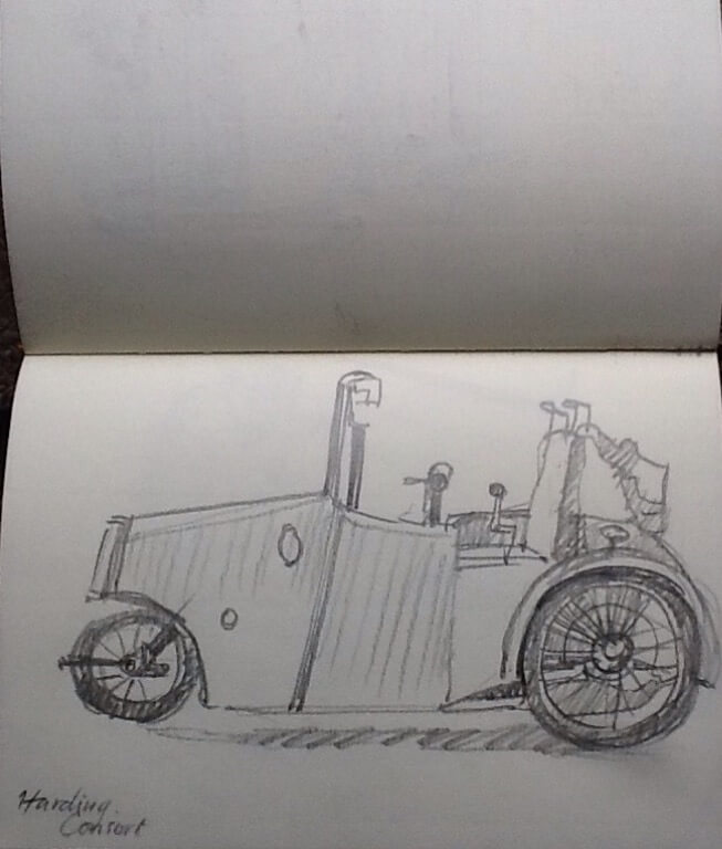 Pencil Drawing William Lonsdale Harding Consort